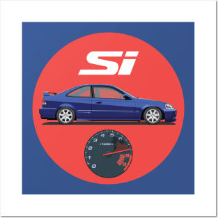 Civic Si Posters and Art